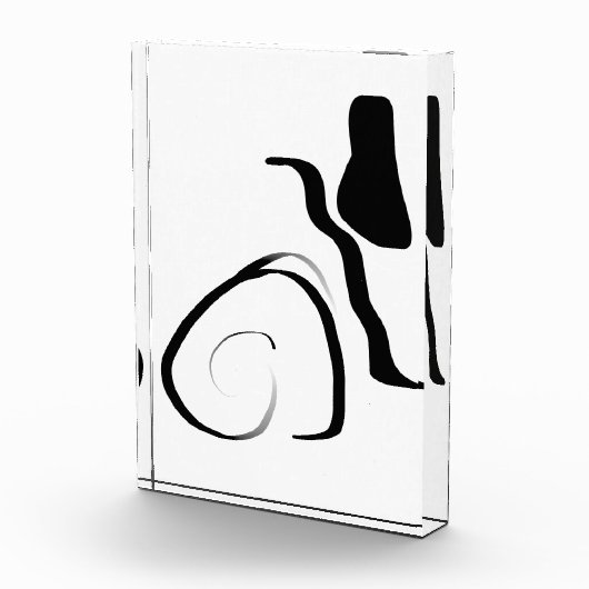 Centrifugecyclus: Abstract zwart-wit Fotoblokken (Rechts)