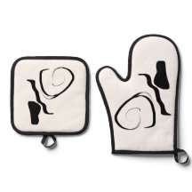 Centrifugecyclus: Abstract zwart-wit