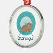 Centrifugeklasse Metalen Ornament (Links)