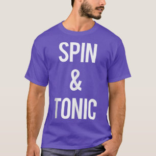 Centrifugeren en tong Funny Gym Workout Fitness T-shirt