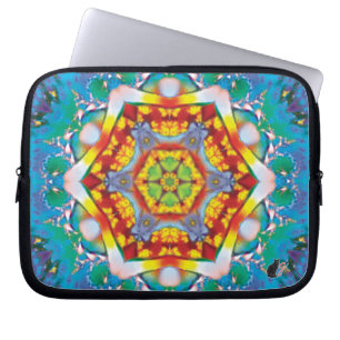 Centris Kaleidoscope 10" laptophoes Laptop Sleeve