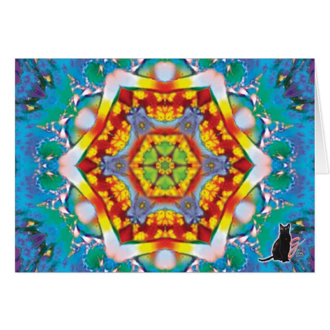 Centris Kaleidoscope Card (Voorkant Horizontaal)