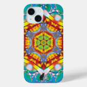 Centris Kaleidoscope iPhone Case (Achterkant)
