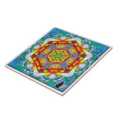 Centris Kaleidoscope Tile Tegeltje (Zijkant)