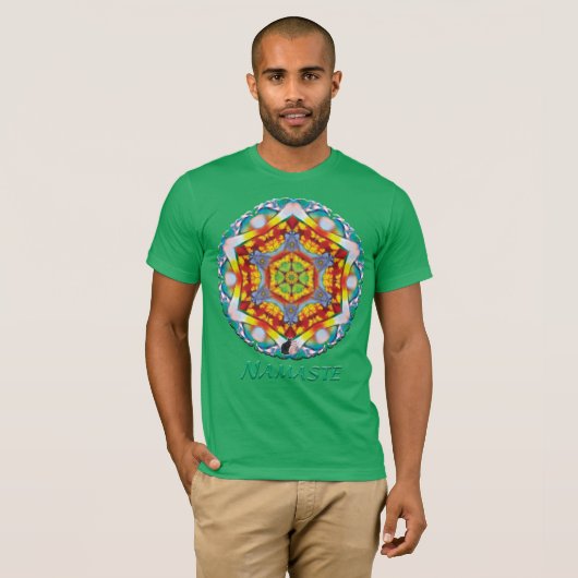 Centris Namaste Kaleidoscoop T-Shirt (Voorkant volledig)