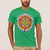 Centris Namaste Kaleidoscoop T-Shirt (Voorkant)