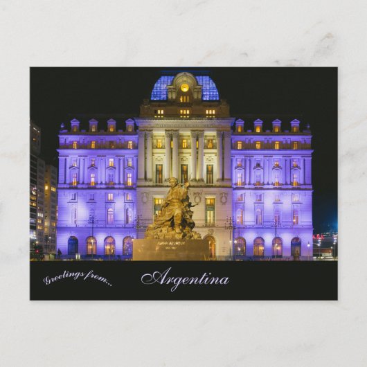 Centro Cultural Kirchner Argentina Briefkaart (Voorkant)