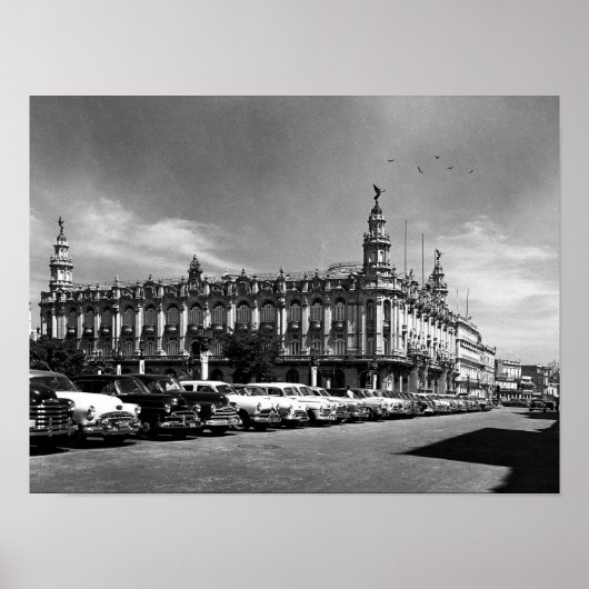 Centro Gallego Havana Cuba 1958 Poster (Voorkant)