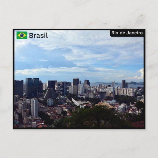 Centro, Rio de Janeiro - Brazilië Briefkaart (Voorkant)
