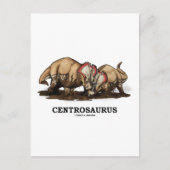 Centrosaurus Briefkaart (Voorkant)