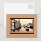  centrum Auckland Nieuw-Zeeland Briefkaart (Voorkant / Achterkant)