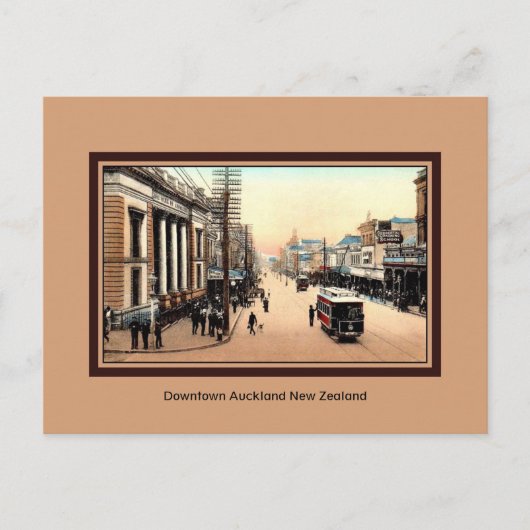  centrum Auckland Nieuw-Zeeland Briefkaart (Voorkant)