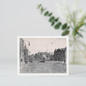 Centrum, Bloomfield, New Jersey, Vintage Briefkaart (Staand voorkant)