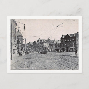 Centrum, Bloomfield, New Jersey, Vintage Briefkaart