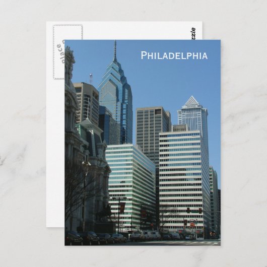 centrum briefkaart (Voorkant / Achterkant)