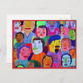 centrum briefkaart (Voorkant / Achterkant)