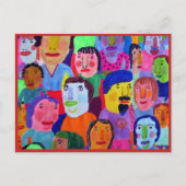 centrum briefkaart (Voorkant)