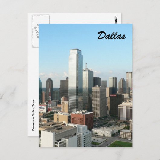 centrum briefkaart (Voorkant / Achterkant)