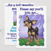 Centrum Chihuahua Party Kaart (Voorkant / Achterkant)