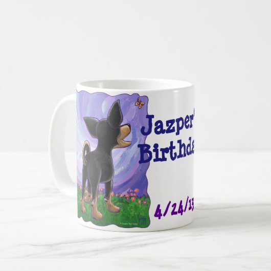 Centrum Chihuahua Party Koffiemok (Voorkant links)