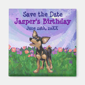 Centrum Chihuahua Party Magneet (Voorkant)