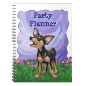 Centrum Chihuahua Party Notitieboek (Voorkant)