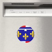 Centrum, Frankrijk vlag Magneet (Insitu (Vaatwasser))