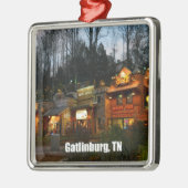 Centrum Gatlinburg, Tennessee Metalen Ornament (Links)