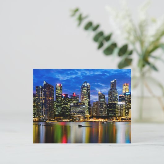 Centrum kern briefkaart (Staand voorkant)