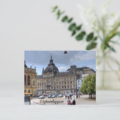 Centrum Kopenhagen Briefkaart (Staand voorkant)
