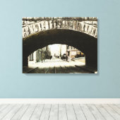 Centrum straat (Brockton) Canvas Afdruk (Insitu (Houten vloer))