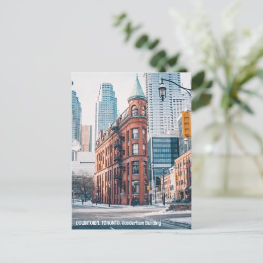 CENTRUM, TORONTO, Gooderham Building Briefkaart (Staand voorkant)