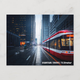 CENTRUM, TORONTO, TTC Streetcar Briefkaart