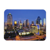 centrum van dallas skyline magneet (Horizontaal)