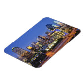 centrum van dallas skyline magneet (Linkerzijde)