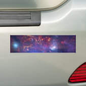 centrum van de melkweg IV Bumpersticker (Op auto)