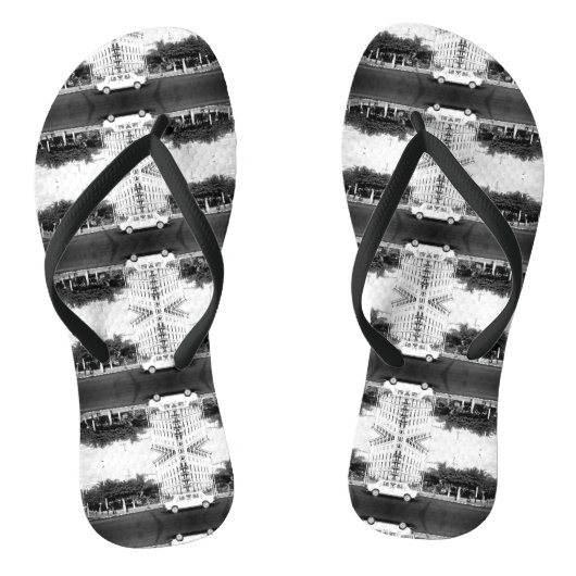 centrum van de stad Algerije Teenslippers (Voetbed)