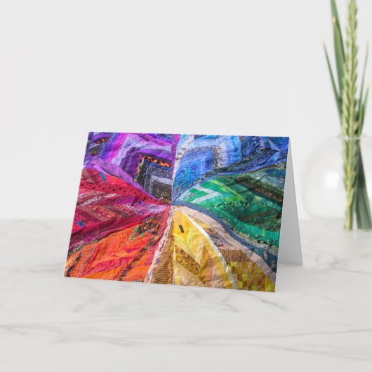 Centrum van de Zeshoek Kaart (Voorkant)