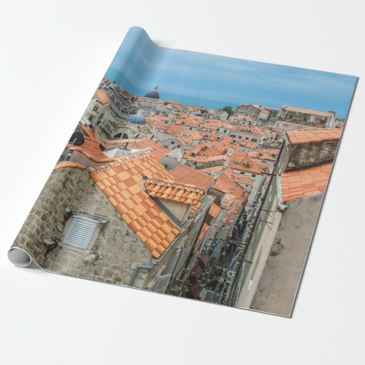 centrum van Dubrovnik Cadeaupapier (Uitgerold)