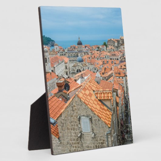 centrum van Dubrovnik Fotoplaat (Zijkant)