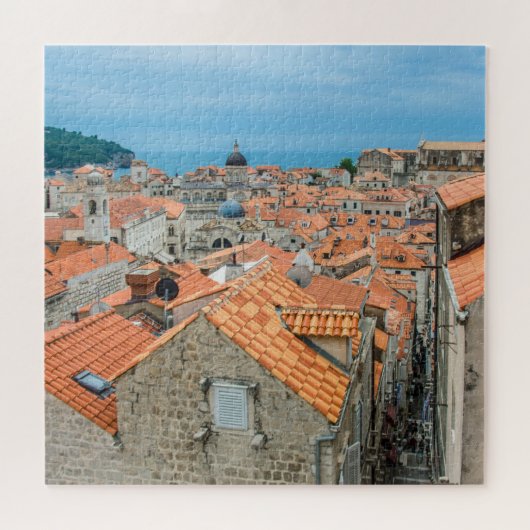 centrum van Dubrovnik Legpuzzel (Horizontaal)