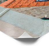 centrum van Dubrovnik Perfect Poster (Hoek)