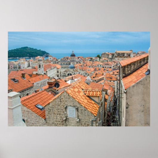 centrum van Dubrovnik Poster (Voorkant)