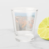 centrum van Dubrovnik Shot Glas (Achterkant)