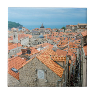 centrum van Dubrovnik Tegeltje