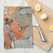 centrum van Dubrovnik Theedoek (Quarter Fold)