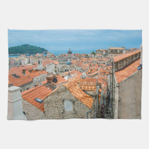 centrum van Dubrovnik Theedoek