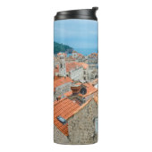 centrum van Dubrovnik Thermosbeker (Gedraaid links)
