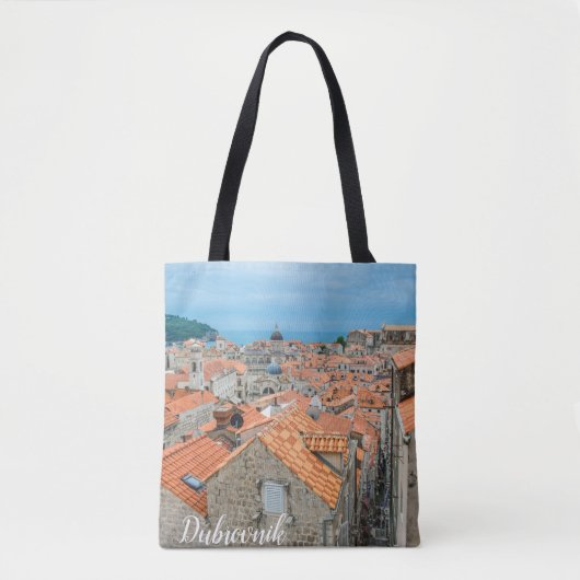 centrum van Dubrovnik Tote Bag (Voorkant)
