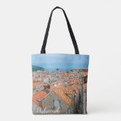 centrum van Dubrovnik Tote Bag (Achterkant)
